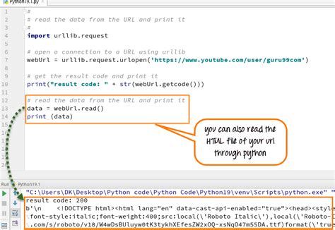 apparent_encoding return r. . Python get html from url requests
